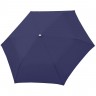 Зонт складной Carbonsteel Slim, темно-синий - 