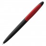 Ручка шариковая Prodir DS5 TRR-P Soft Touch, черная с красным - 