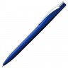 Ручка шариковая Pin Silver, синий металлик - 