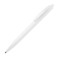N6, ручка шариковая, белый, пластик