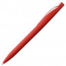 Ручка шариковая Pin Soft Touch, красная - 