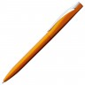 Ручка шариковая Pin Silver, оранжевый металлик - 