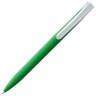 Ручка шариковая Pin Soft Touch, зеленая - 
