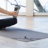 Полотенце-коврик для йоги Zen, серое - 