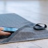 Полотенце-коврик для йоги Zen, синее - 