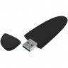 Флешка Pebble, черная, USB 3.0, 16 Гб - 