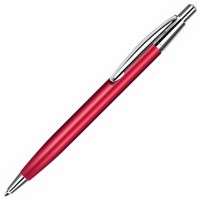Ручка шариковая EPSILON,, красный/хром, металл